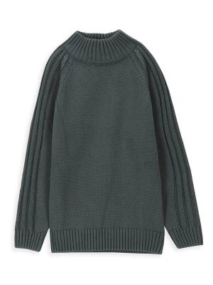 MOKIDA Sweter w kolorze ciemnozielonym rozmiar: 164