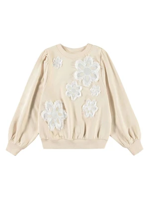 molo Bluza w kolorze beżowym rozmiar: 98