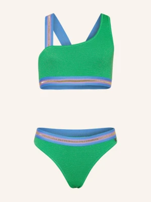 Molo Góra Od Bikini Bustier Nicola Z Ochroną Uv 50+ gruen