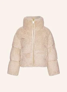 Zdjęcie produktu Molo Kurtka Pikowana Z Pluszowego Materiału weiss