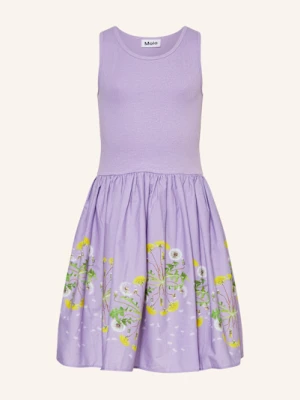Molo Sukienka Cassandra Z Mieszanki Materiałów lila