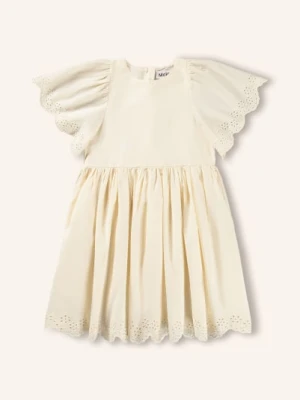 Molo Sukienka Caya Z Koronką Ażurową weiss