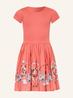 Molo Sukienka Cissa Z Mieszanki Materiałów orange
