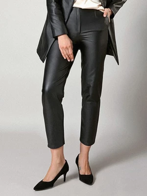 Molton Spodnie w kolorze czarnym rozmiar: 44