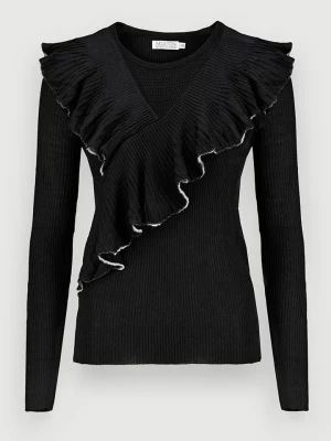 Molton Sweter w kolorze czarnym rozmiar: L
