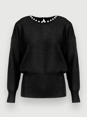 Molton Sweter w kolorze czarnym rozmiar: S