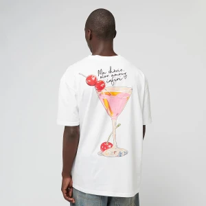 Mister Tee Mon Amore Infini Oversize mężczyźni T-Shirty i Polo biały rozmiar Odzież