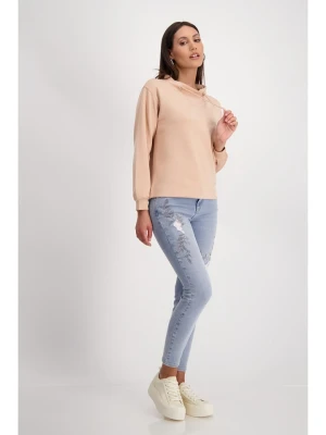 monari Bluza w kolorze beżowym rozmiar: 40