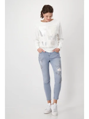 monari Dżinsy - Skinny fit - w kolorze błękitnym rozmiar: 42