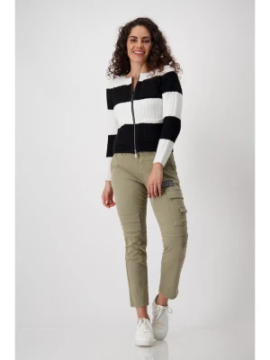 monari Kardigan w kolorze biało-czarnym rozmiar: 38