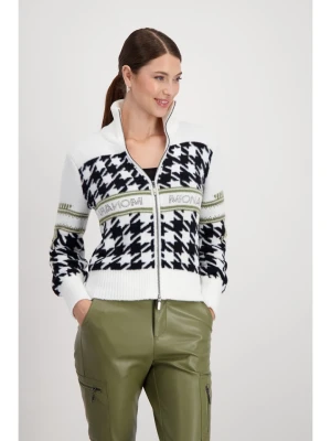 monari Kardigan w kolorze biało-czarnym rozmiar: 44