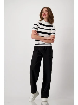 monari Sweter w kolorze biało-czarnym rozmiar: 44