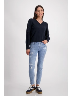 monari Sweter w kolorze granatowym rozmiar: 38