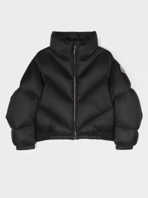 Moncler Kids Czarna puchowa kurtka Mira 8-14 lat rozmiar