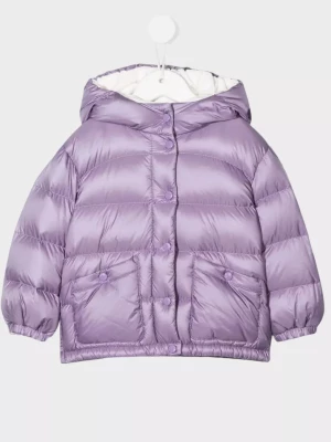 Moncler Kids Pikowana kurtka z kapturem 0-3 lat rozmiar 12/18 MC