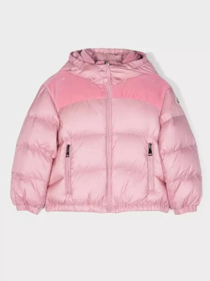 Moncler Kids Różowa purtka puchowa Isa 4-14 lat rozmiar