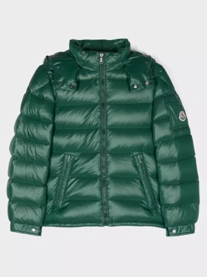 Moncler Kids Zielona kurtka puchowa Maya 8-14 lat rozmiar