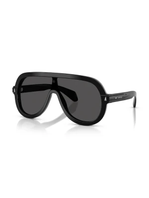 Moncler okulary przeciwsłoneczne SUNSETTE czarny