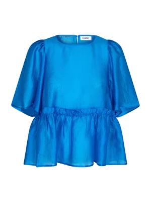 Moniquecc Flow Blouse - New Blue Co'Couture