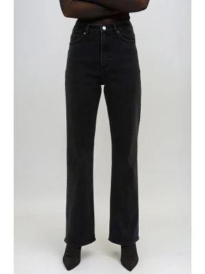 Monki Dżinsy - Regular fit - w kolorze czarnym rozmiar: W27