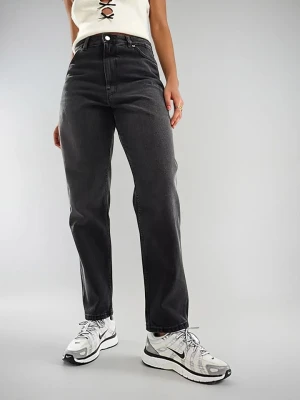 Monki Dżinsy - Regular fit - w kolorze czarnym rozmiar: W27