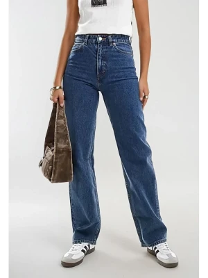 Monki Dżinsy - Regular fit - w kolorze niebieskim rozmiar: W26