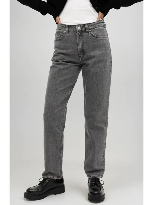Monki Dżinsy - Regular fit - w kolorze szarym rozmiar: W26