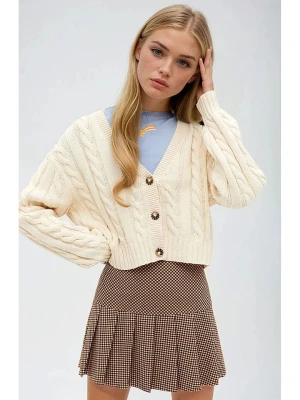 Monki Kardigan w kolorze jasnożółtym rozmiar: XS