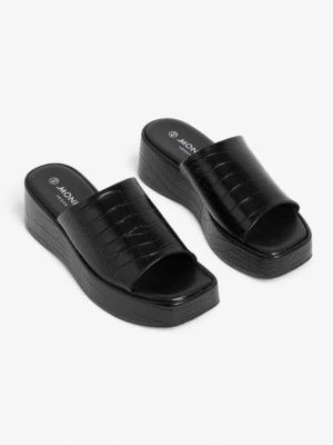 Monki Klapki w kolorze czarnym rozmiar: 37