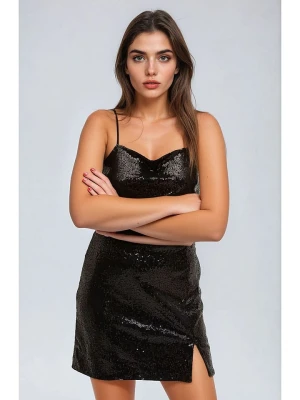 Monki Spódnica w kolorze czarnym rozmiar: XS