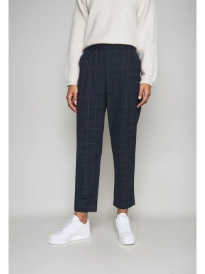 Monki Spodnie w kolorze granatowym rozmiar: 32
