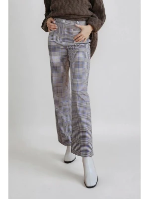 Monki Spodnie w kolorze szarym rozmiar: 32