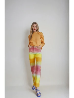 Monki Spodnie ze wzorem rozmiar: 32