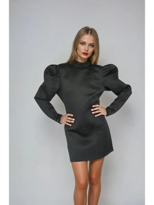 Monki Sukienka w kolorze czarnym rozmiar: L