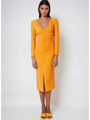 Monki Sukienka w kolorze pomarańczowym rozmiar: 34