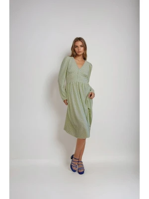 Monki Sukienka w kolorze zielonym rozmiar: 42
