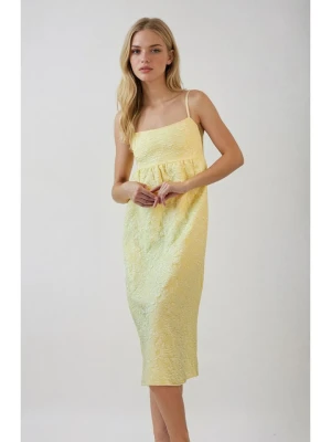 Monki Sukienka w kolorze żółtym rozmiar: 32