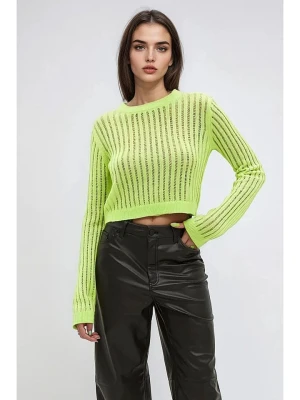 Monki Sweter w kolorze jasnozielonym rozmiar: M