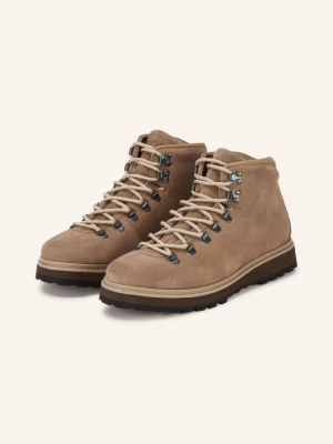 Mono Botki Sznurowane beige