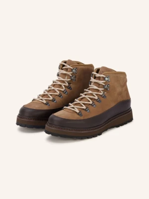 Mono Botki Sznurowane beige