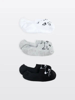 Monochromatyczny zestaw skarpet 3-PAK Reporter