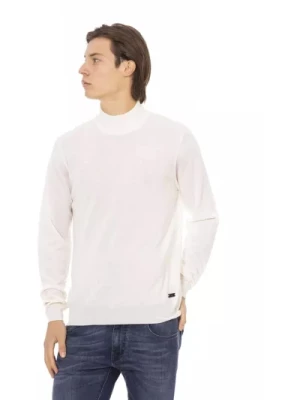 Monogram Sweter z Golfem dla Mężczyzn Baldinini