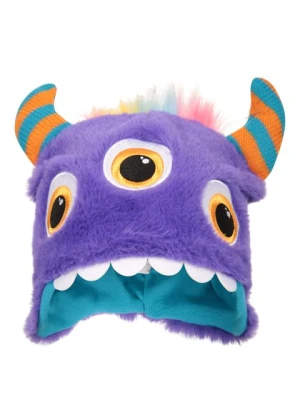 Monster – czapka dziecięca w paski - Purple Mountain Warehouse