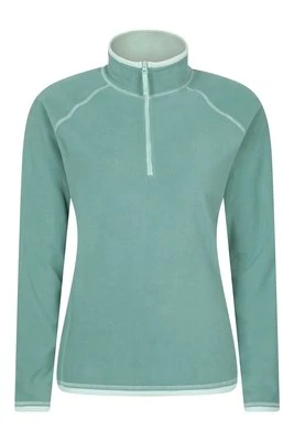 Montana — damski polar, zamek błyskawiczny pod szyją - Teal Mountain Warehouse