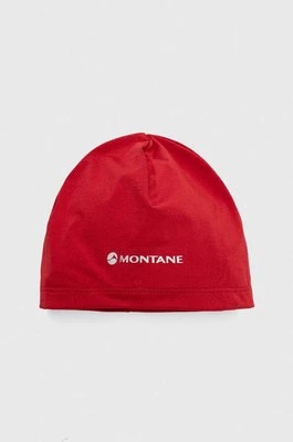 Montane czapka Dart XT kolor czerwony z cienkiej dzianiny