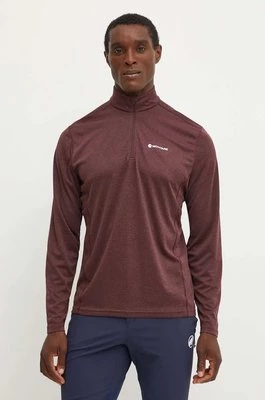 Montane longsleeve funkcyjny Dart kolor bordowy MDRZI18