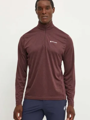 Montane longsleeve funkcyjny Dart kolor bordowy MDRZI18