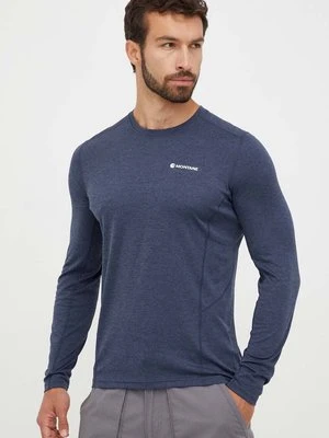 Montane longsleeve funkcyjny Dart kolor granatowy MDRL