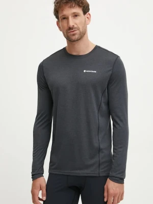 Montane longsleeve funkcyjny Dart kolor szary MDLST18