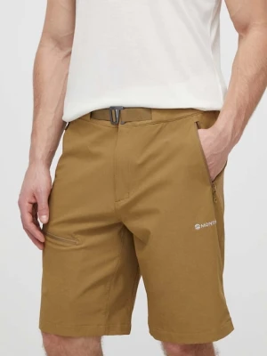 Montane szorty outdoorowe TENACITY kolor brązowy MTENS15